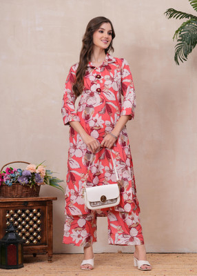 Oh Mi Dios Women Ethnic Top Pant Set