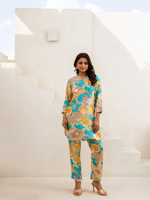 Sheden Lopez Creation Top Palazzos Co-ords Set
