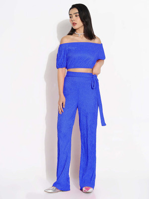 SHOWOFFFF Shirt Palazzos Co-ords Set