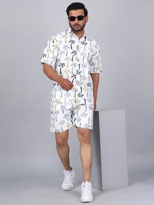 NATRIS Shirt Pant Co-ords Set