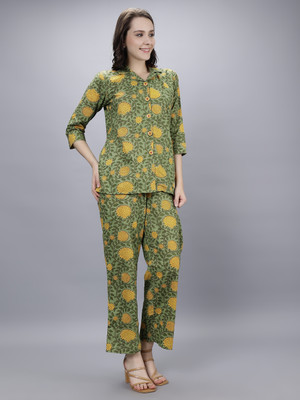 STEP QUEEN Shirt Pant Co-ords Set
