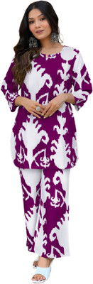 Zestleaf Shirt Pant Co-ords Set