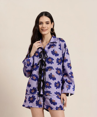 HERE&NOW Shirt Regular Shorts Co-ords Set