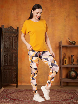 Moda Rapido Tshirt Pant Western Set