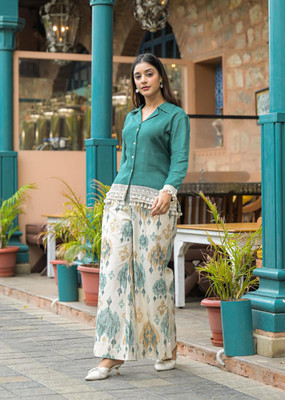 Glamour Empire Tunic Pant Co-ords Set