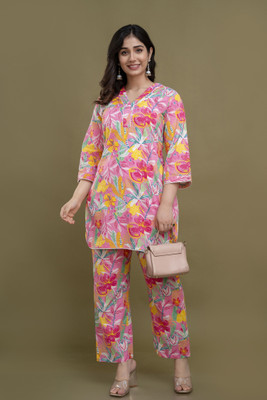AARIKAARI Top Pant Co-ords Set