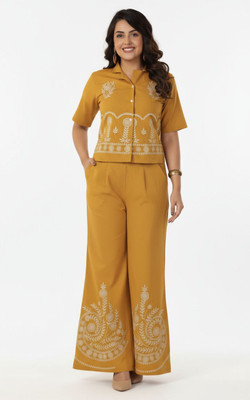 SATGURU ENTERPRISES Shirt Palazzos Co-ords Set