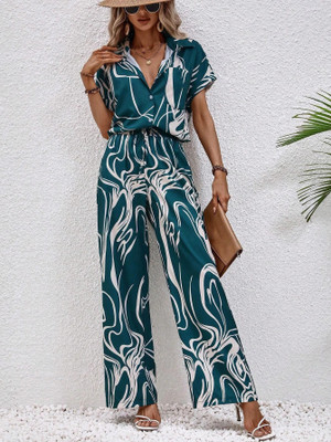 Leriya Fashion Shirt Pant Co-ords Set