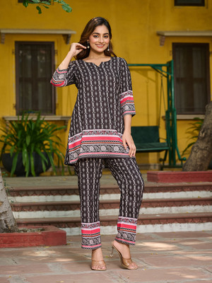 VIBE VISION Top Pant Co-ords Set