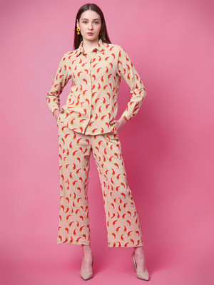 PRETTY LOVING THING Shirt Pant Co-ords Set