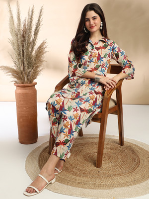FashVerse Tunic Pant Co-ords Set