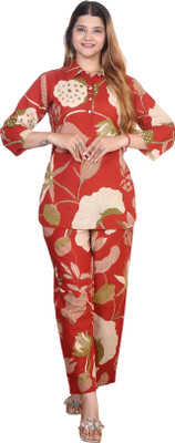 SnapUpp Shirt Palazzos Co-ords Set