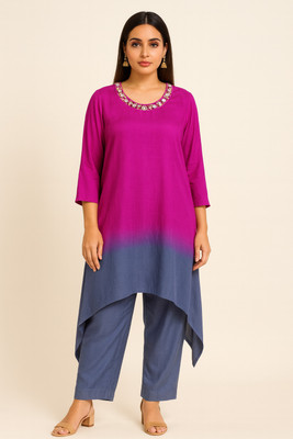 shree radha Tunic Palazzos Co-ords Set