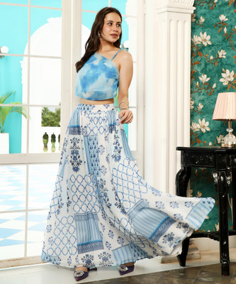 QISSA Top Skirt Co-ords Set