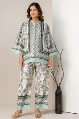 Floressa Top Palazzos Co-ords Set