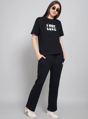 Stem Rope Tshirt Palazzos Co-ords Set