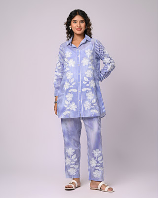 Zolo Label Tunic Pant Co-ords Set