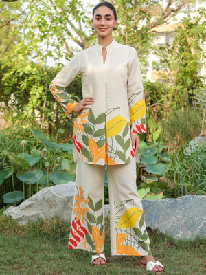 Srishti Creations Tunic Palazzos Co-ords Set