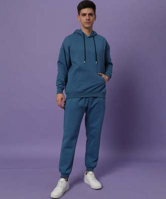 Timyka Solid Men Track Suit