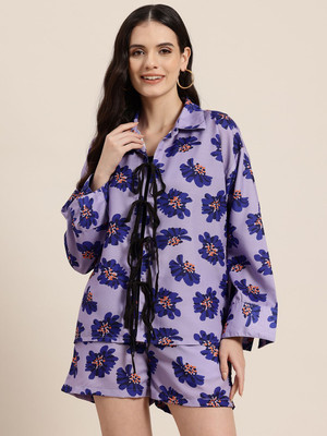 HERE&NOW Shirt Regular Shorts Co-ords Set