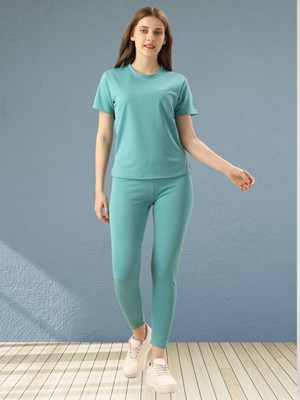 DE TRENDZ Tshirt Pant Western Set