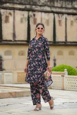 Leriya Fashion Tunic Pant Co-ords Set