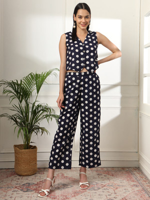 Yufta Top Palazzos Co-ords Set