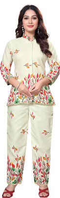 shreeram creation Top Pant Co-ords Set