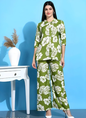 Dedumal texo Top Palazzos Co-ords Set