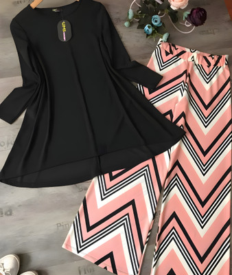 SHRITIKA Top Palazzos Western Set