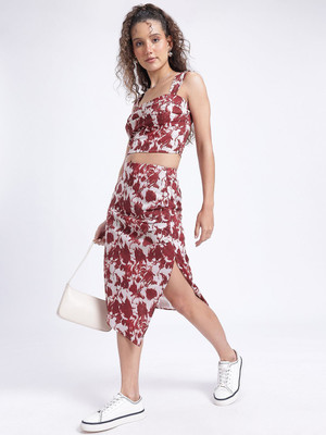 Glitchez Top Skirt Co-ords Set