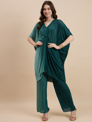 DRAPE AND DAZZLE Top Palazzos Co-ords Set