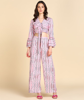 RUDRAKRITI Top Palazzos Co-ords Set