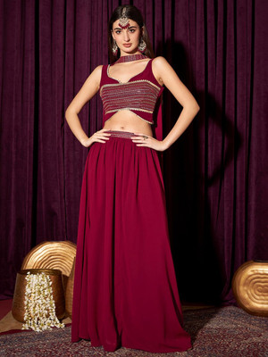 INDO STREET Top Palazzos Co-ords Set