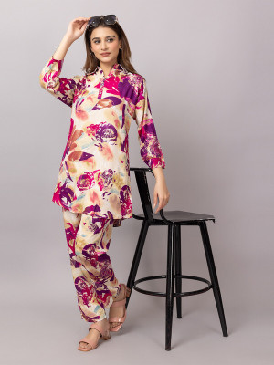 XENIOS Shirt Palazzos Co-ords Set