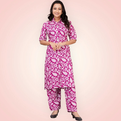 Abhumienterprise Tunic Pant Co-ords Set