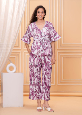 Highlight fashion export Top Pant Co-ords Set