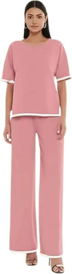 Dholakiya Empire Vibe LLP Tshirt Palazzos Co-ords Set