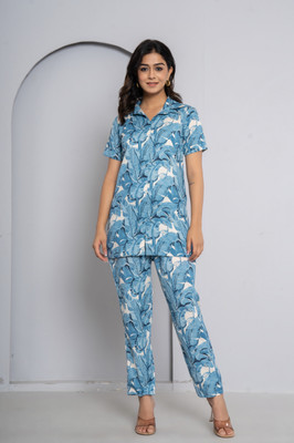 Jaipuri Bunaai Tunic Pant Co-ords Set