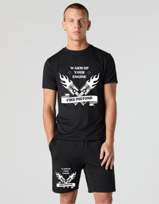 FABSTIEVE Tshirt Regular Shorts Co-ords Set