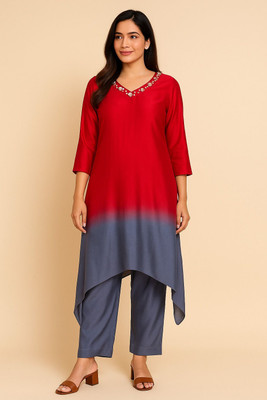 shree radha Tunic Pant Co-ords Set