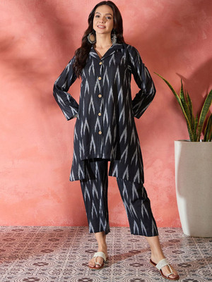 Sangria Shirt Pant Co-ords Set