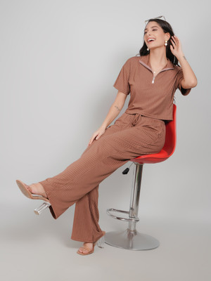 Stem Rope Top Palazzos Co-ords Set
