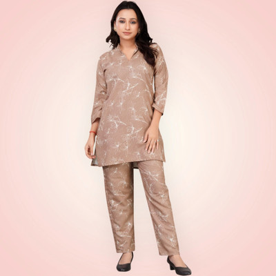 Abhumienterprise Tunic Pant Co-ords Set