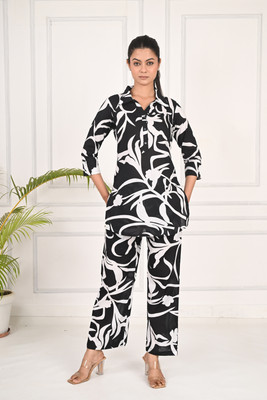 REAM Shirt Palazzos Co-ords Set