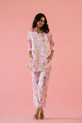 Flavia Creation Top Pant Co-ords Set