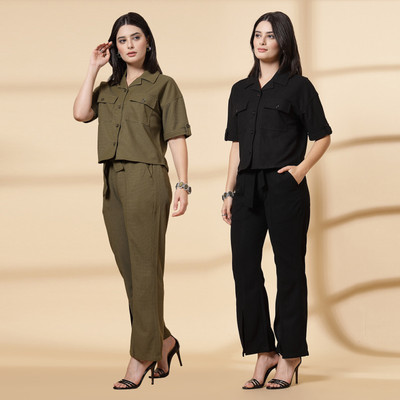 CHKOKKO Top Pant Co-ords Set