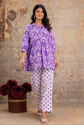 SAWARIYA Tunic Pant Co-ords Set