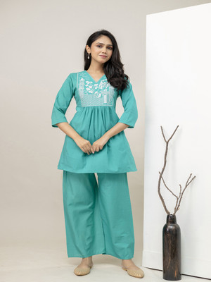 SINGNI Top Palazzos Co-ords Set