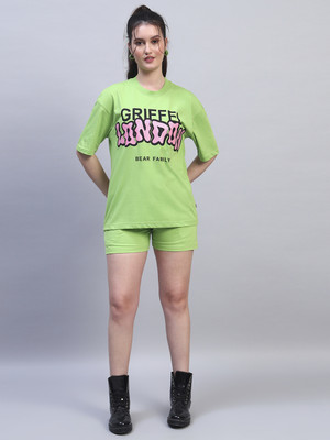 Griffel Tshirt Regular Shorts Co-ords Set